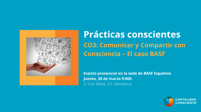 Imagen con informacion de un evento