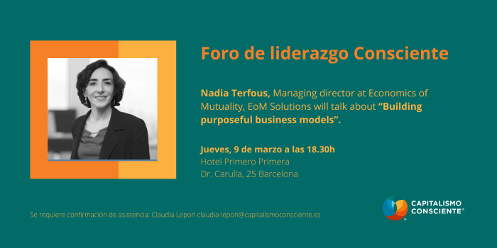 Imagen con informacion de un evento